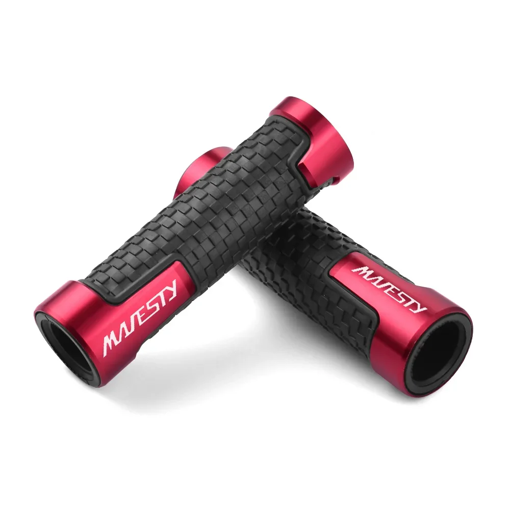 Motorcycle Non Slip Handlebar Grip Throttle CNC Colorful Hand Bar Grip Motorbike Accessories For Yamaha Majesty 125 250 400