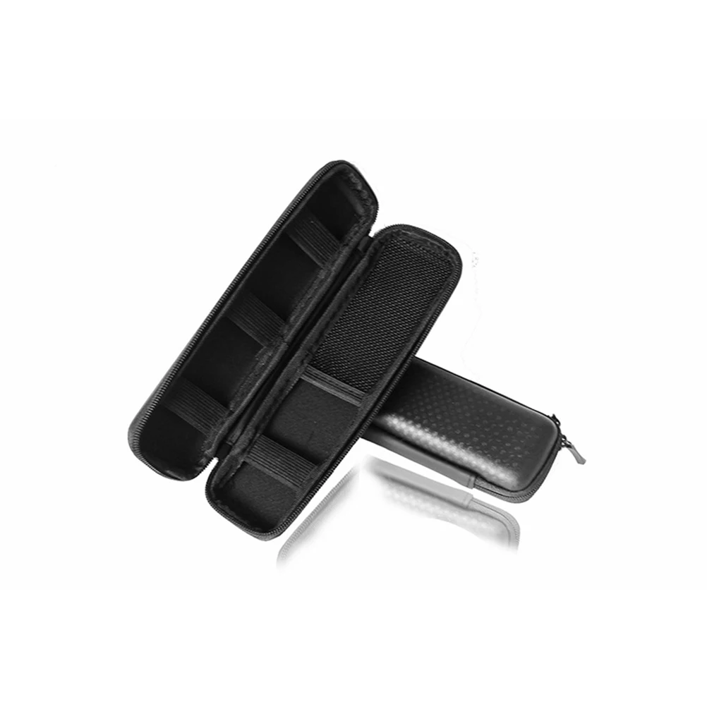 

Multifunctional Handwritten Pen Case Lightweight Pu Fabric Cover With Zipper For Usb Earphone Storage Small Size Easy Carry
