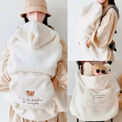 Fall Winter Baby Blanket for Stroller Sling Cover Coral Fleece Bear Bunny Newborn Swaddle Wrap Infant Toddler Flannel Quilt