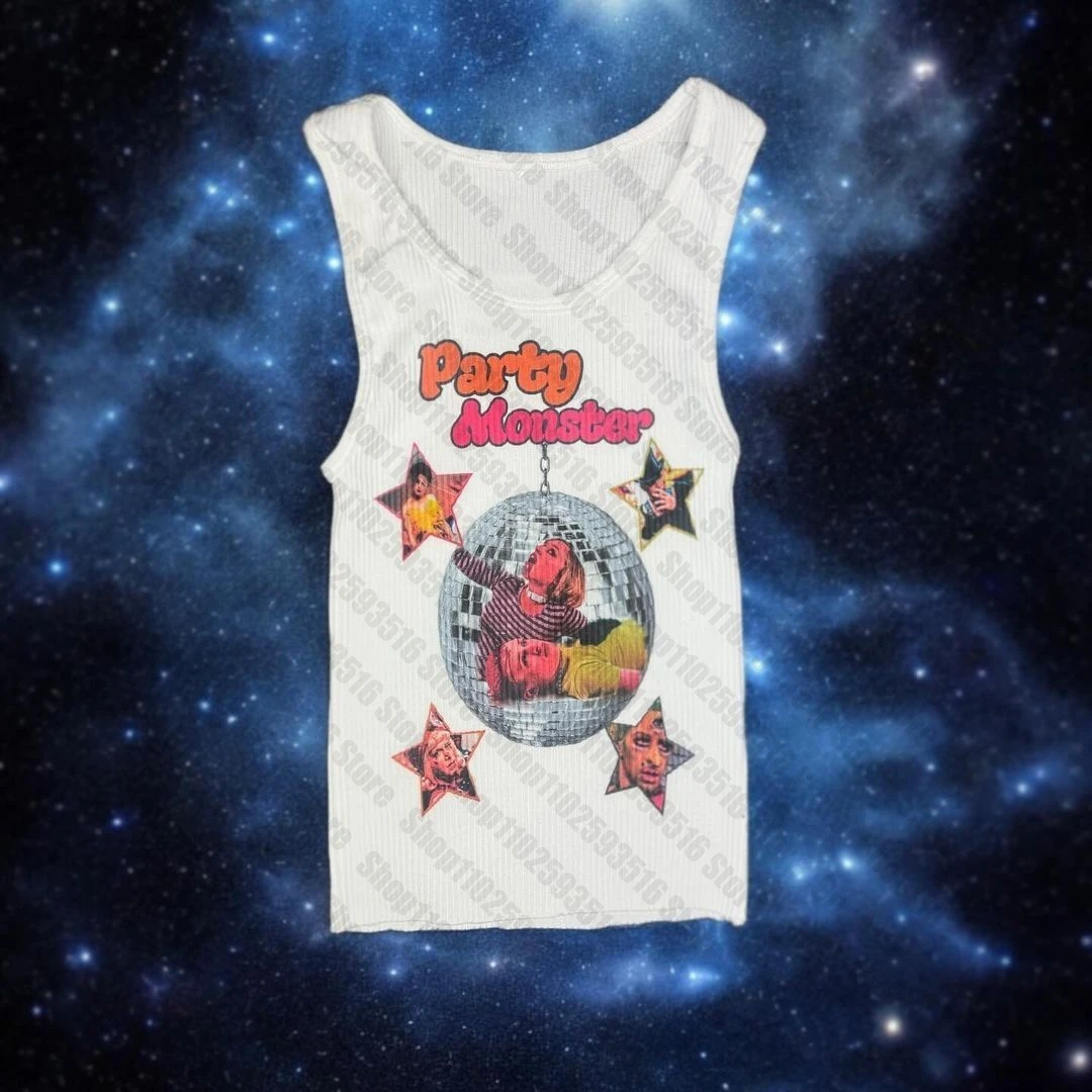 Aesthetic Clothing Cute Tops With Suspenders 90s Clothes Vintage Coquette Kawaii Top for Women Crop Tops Y2k Women's Corset Emo