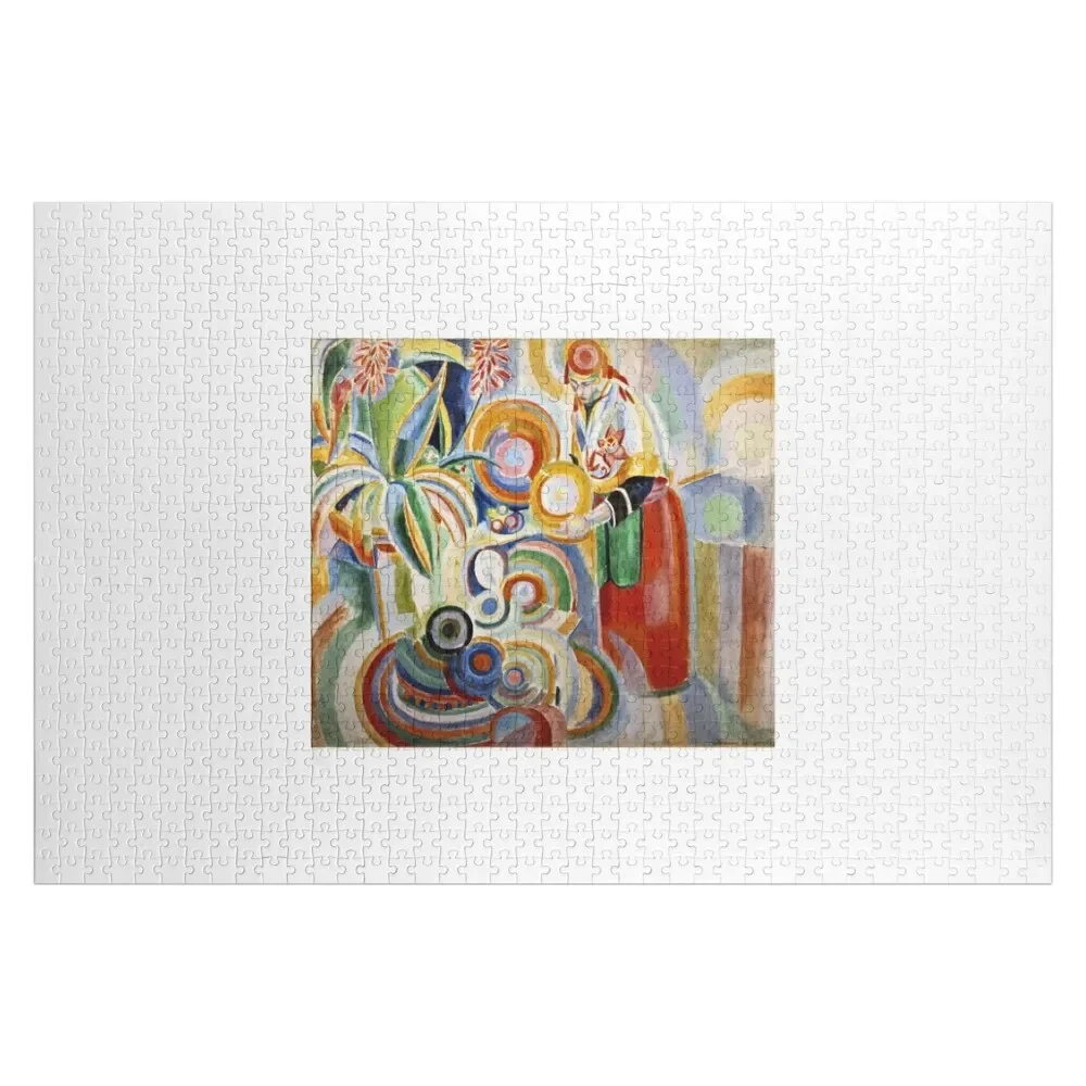 

Robert Delaunay - Portuguese Woman Jigsaw Puzzle Picture Anime Customizable Gift Puzzle