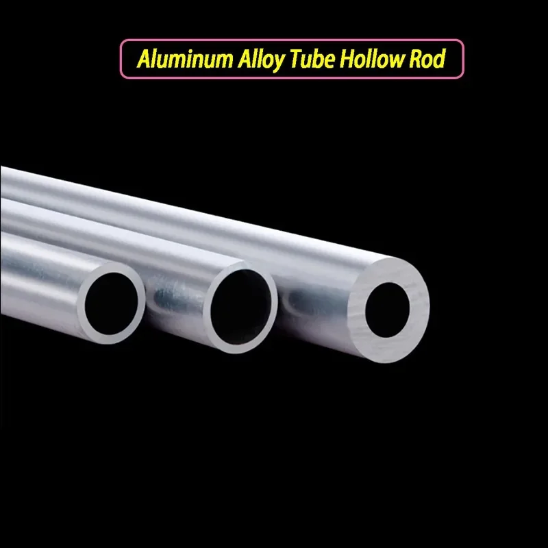 6061 Aluminum Hollow Round Tube OD 3-26mm ID 2-24mm Seamless Alloy Pipe