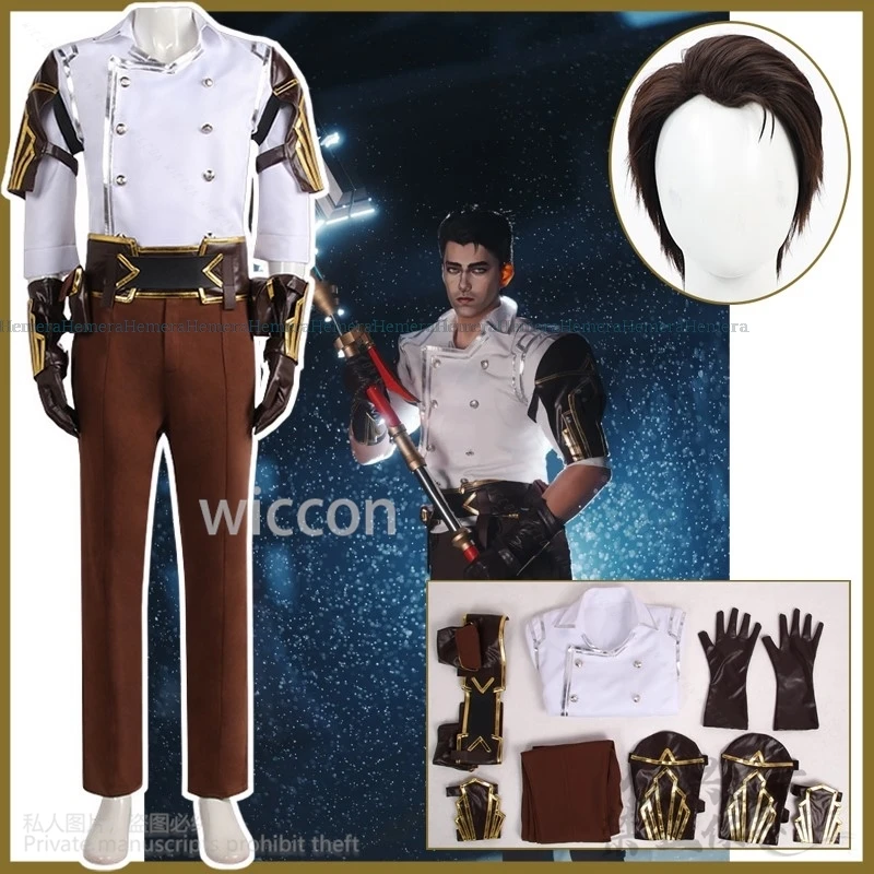 Lol Game League Of Legends Anime Arcane Cosplay Jayce Costume Camicia uniforme Abito per uomo donna Halloween Natale personalizzato