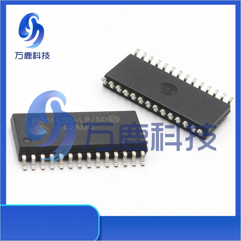 Pic16C55-Lp/So Mcu 8-Bit Pic16 Pic Risc 512Byte Eprom 3.3V/5V 28-Pin Soic W Tube (Alt: Pic16C55-Lp/So)