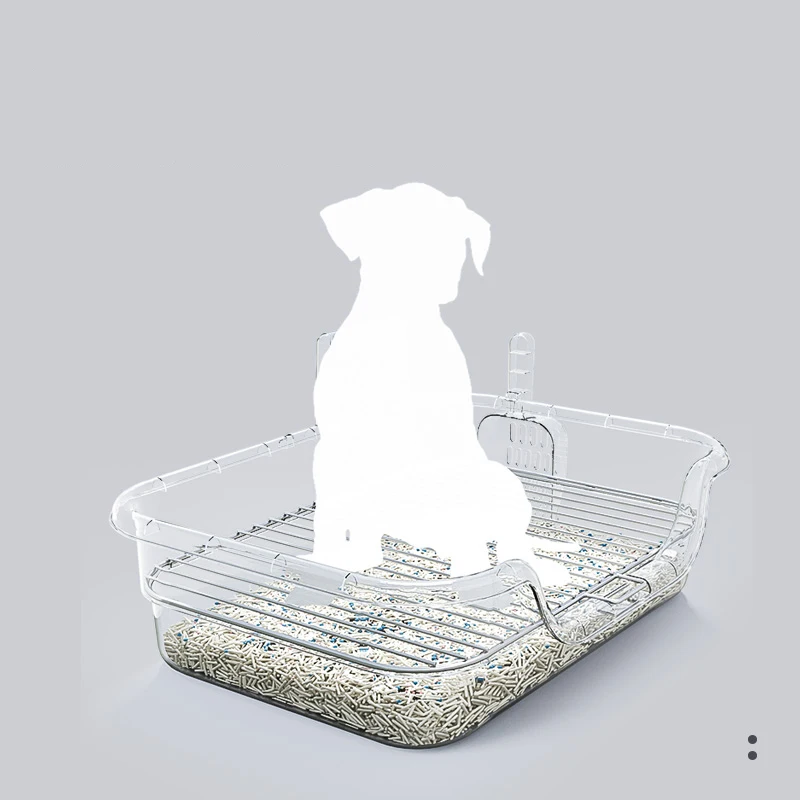 Brush Dog Cleaning Products Training Dog Kennel Washing Sandboxes Reusable Dog Cleaning Products Holder Kuweta Dla Pet Products