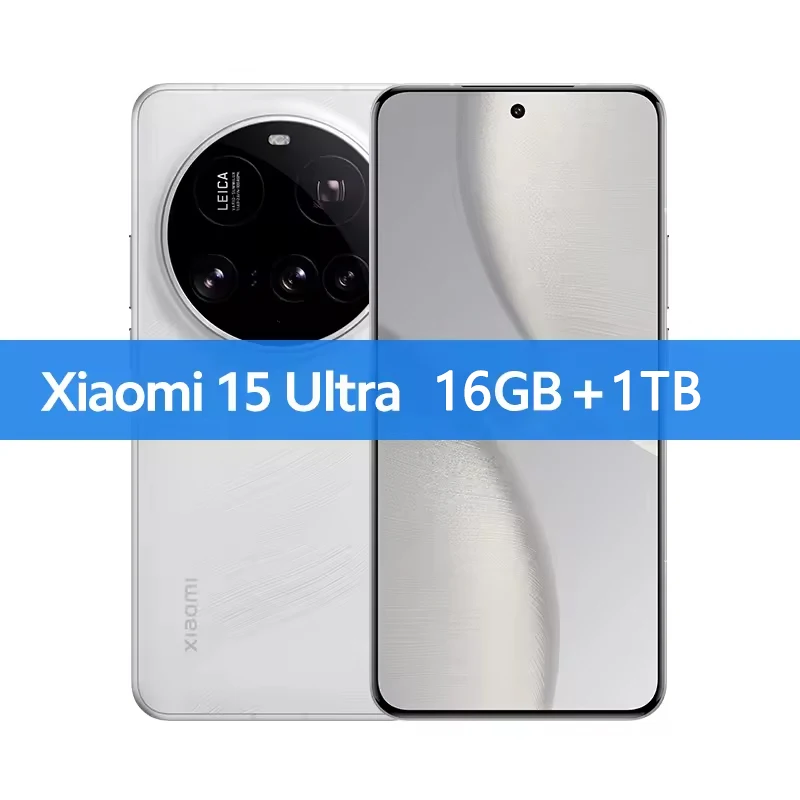 Xiaomi 15 Ultra Chinese Version Smartphone Snapdragon® 8 Elite AMOLED display Leica 200MP ultra telephoto 90W HyperCharge IP68