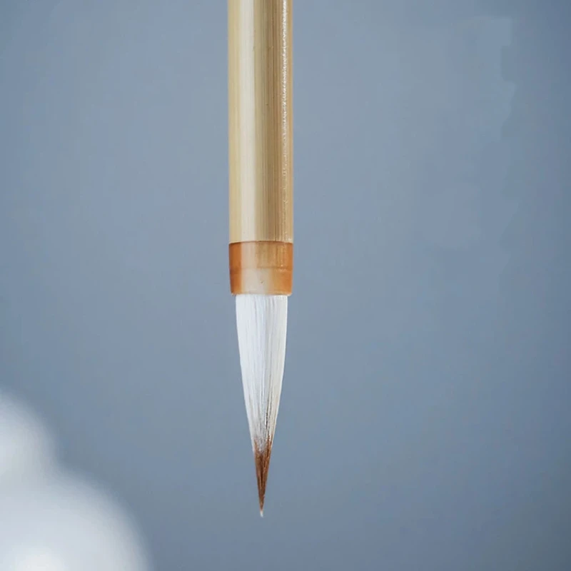 Traditional Chinese Calligraphy Brush Weasel Multiple Hairs Brush for Calligraphy Painting Practice Writing Regular Script Brush