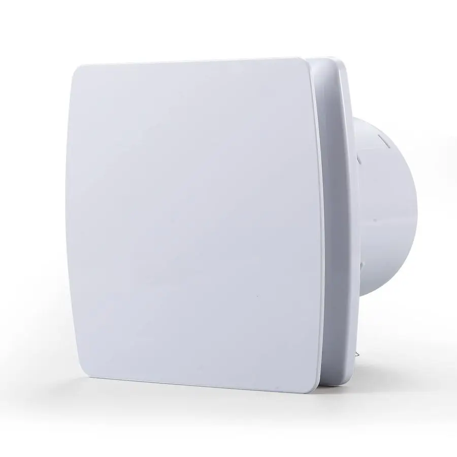 

Exhaust Fan 110 CFM 1.0 Sones 5.9 Duct White Square Quiet Powerful Ceiling or WallMount Ventilation Fan for Bathroom Corridor Of