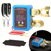 Battery Disconnect Power Switch 12V 240A Kill Switch With Display Shut Off Cut Off Control Switch With Remote For Car Boat