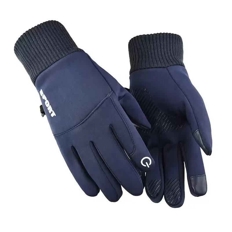 Winter skiën warme handschoenen voor mannen outdoor fietsen waterdicht, antislip, verdikt vrouwelijk paar touchscreen lam fleece