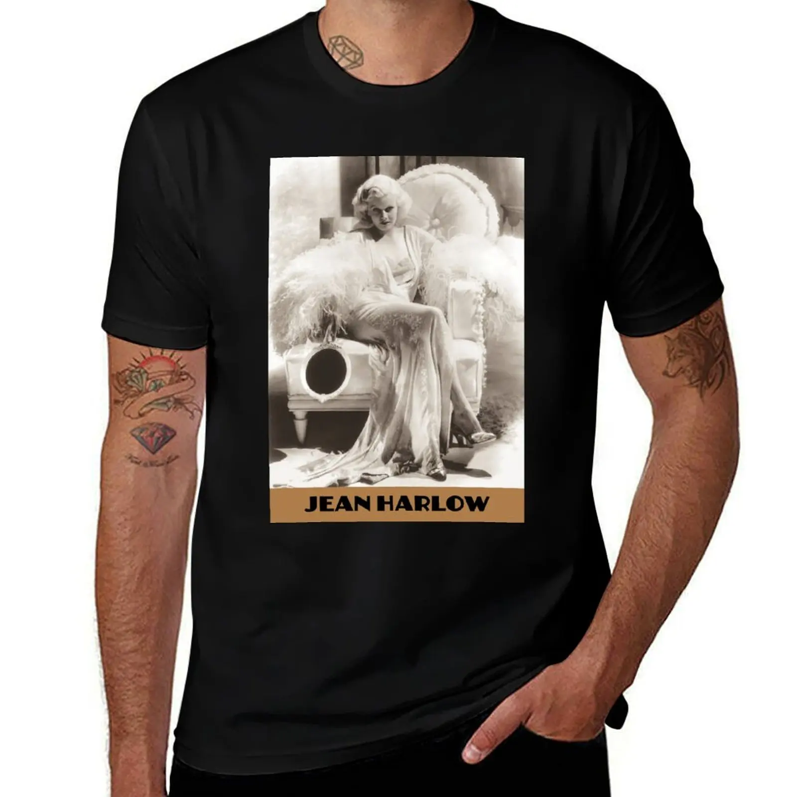 Jean Harlow T-Shirt Casual Everyday Wear T-Shirt