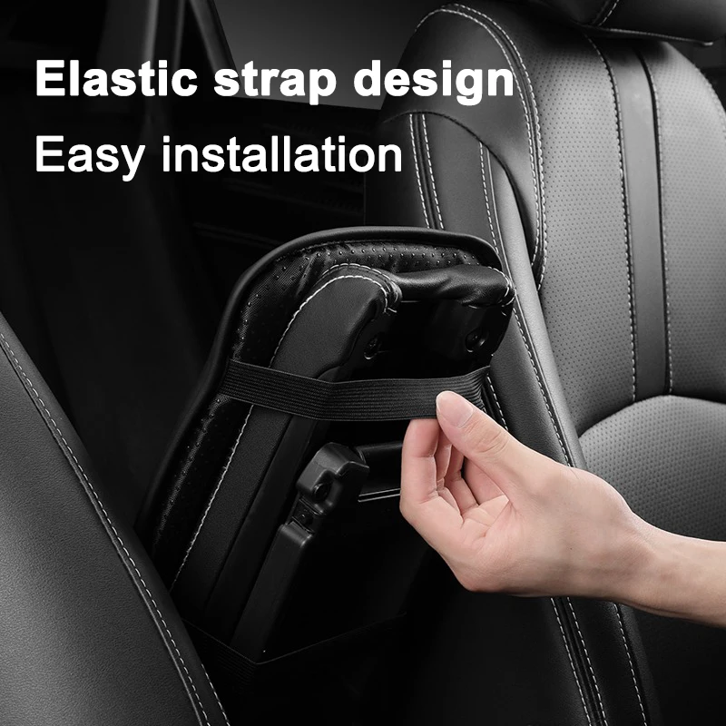 Car Armrest Box Pad Leather Auto Armrest Mat Car Accessories For Porsche Cayenne Panamera Macan Boxster 911 Carrera-GT 928 944