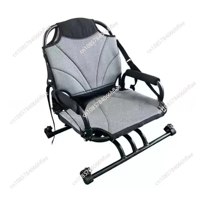 360° Rotatable Aluminum Kayak Seat Backrest For  Board Assault Boat Beach Chair