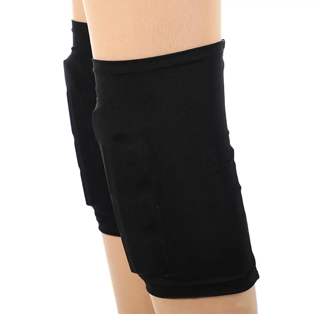 2xUnisex Child Adult Figure Skating Knee Protector Pad Ice Sports Equipment S image 2