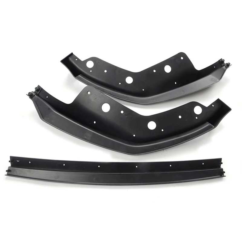 Rhyming Front Bumper Lip Splitter Guide Plate Spoiler  MP Style Fit For BMW 3 Series G20 2019 2020 Car Modification Accessories