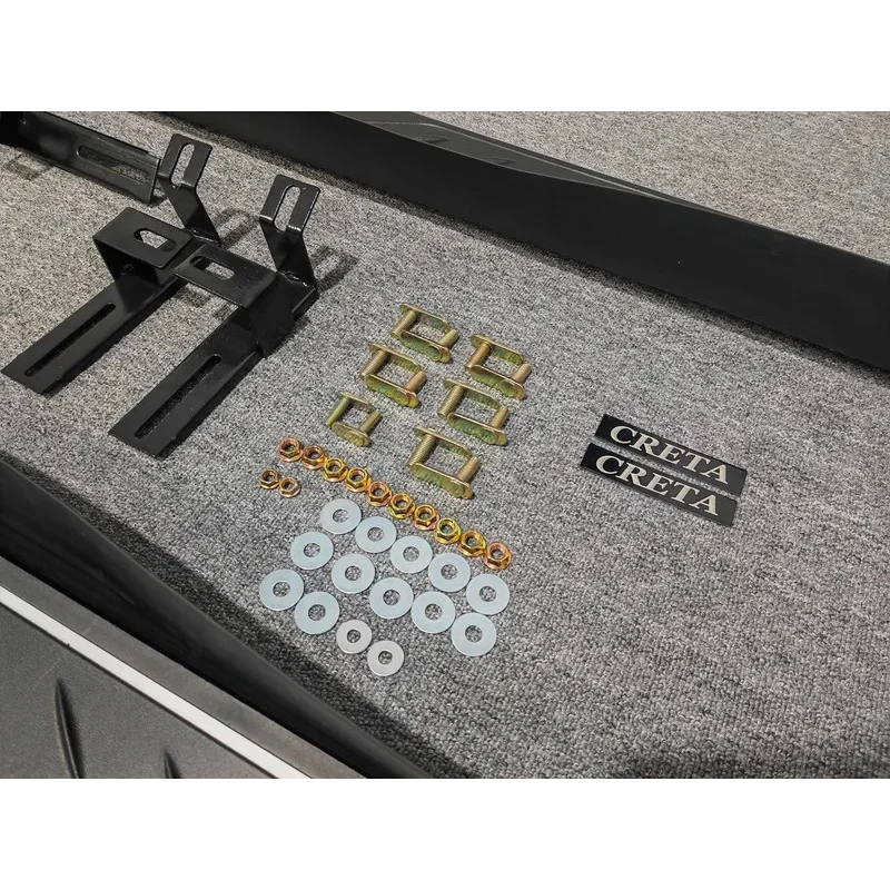 Voor Creta IX25 2020+ Side Steps Ne Bars Treeplanken