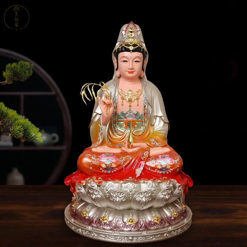 fx-18-statue-de-bouddha-guanyin-lotus-blanc-dediee-au-bouddha-sakyamuni-roi-bodhisattva-maitreya-bouddha-de-la-salle-complete