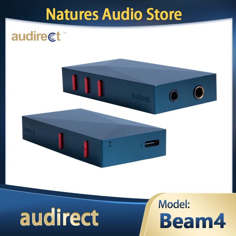 Audirect Beam 4 Portable Decoder Headphone Amplifier  Beam4 Balance DAC AMP ESS9281AC Pro 3.5mm 4.4 BAL output