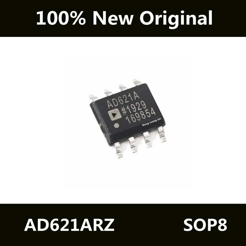 

New Original AD621ARZ AD621AR AD621A AD621 Low-power Instrument Amplifier Chip IC S