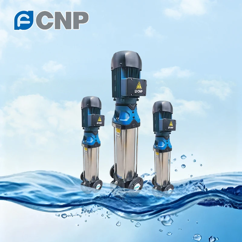 CNP CDM Series Vertical Multistage Centrifugal Pump Power Source Electric TEFC 2-pole Motor for Industrial Washing