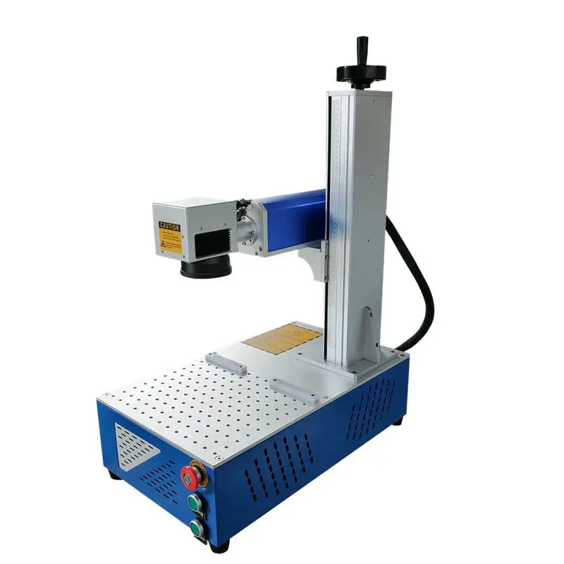

Портативная раздельная машина для лазерной маркировки оптического волокна 50 Вт, машина для лазерной маркировки с вращающейся осью
