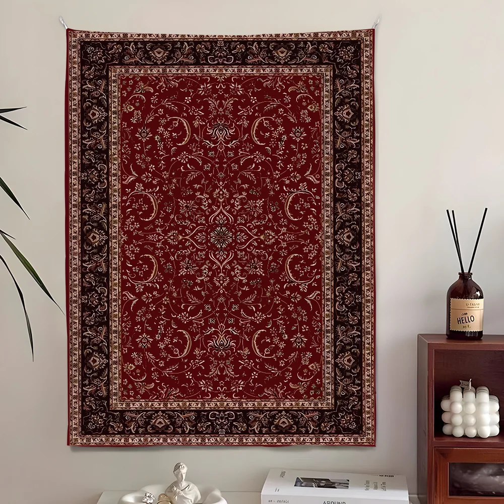 لافتة خلفية فنية رائعة بنمط فارسي عالي الدقة مثالية للمنزل والمعيشة وغرفة النوم