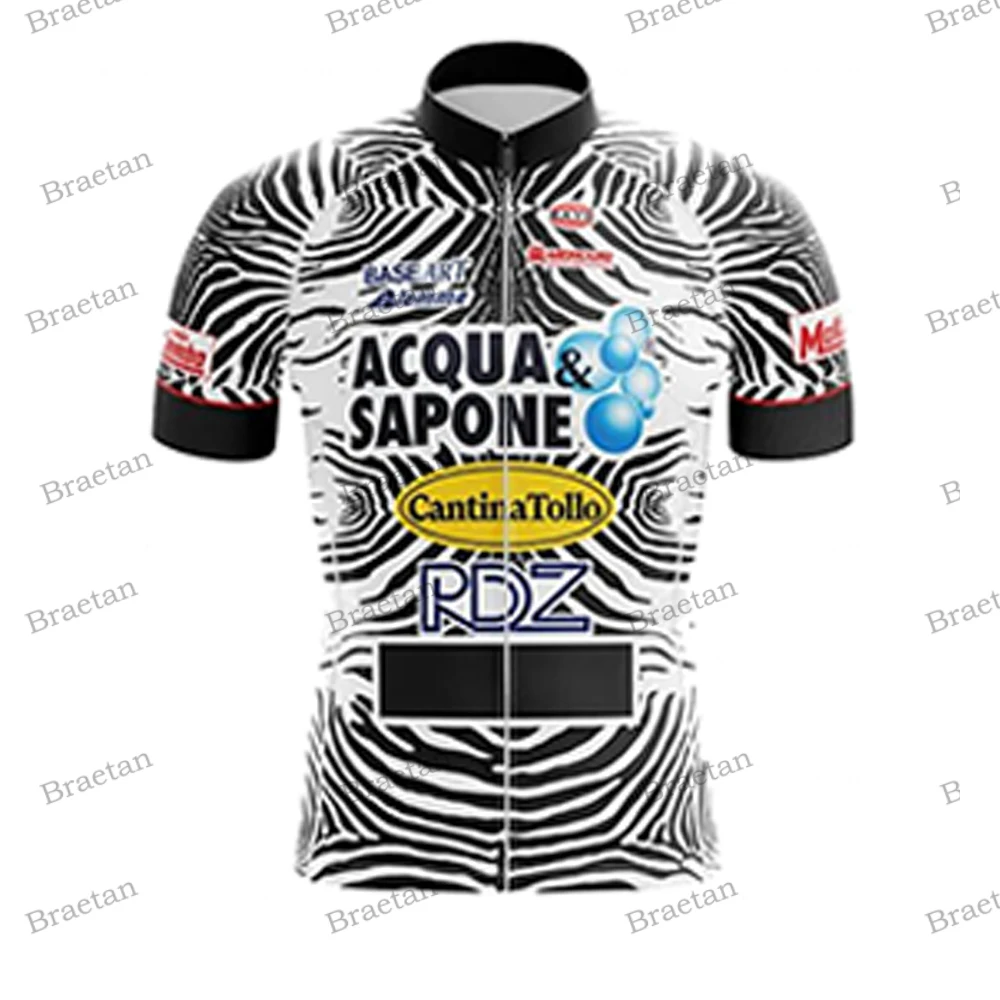 Faema Retro Cycling Jersey Men Short Sleeve VillageCycling Bike Clothing Cycling Wear Jersey Bicycle Clothes  Salvarani