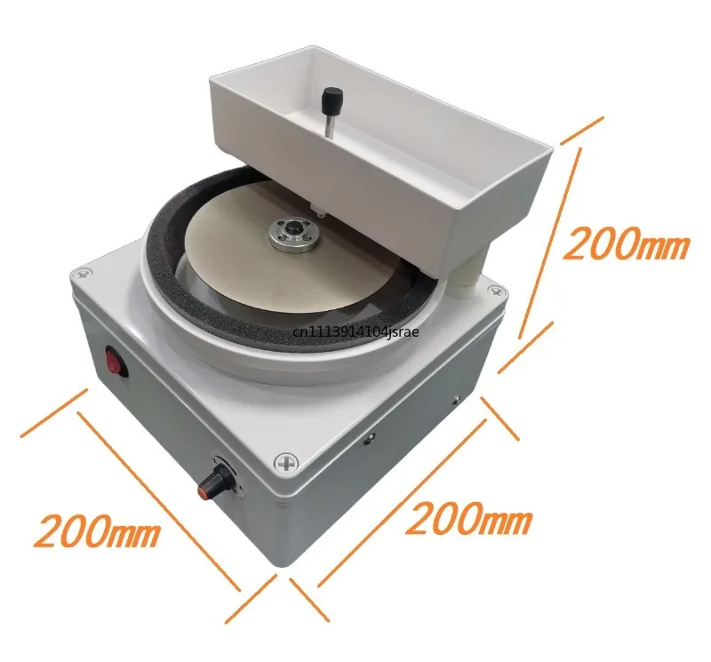 Waterproof Adjustable Speed Electric Water Grinder, Portable Flat Polisher, Multifunctional Gemstone Grinding Sharpening Machine