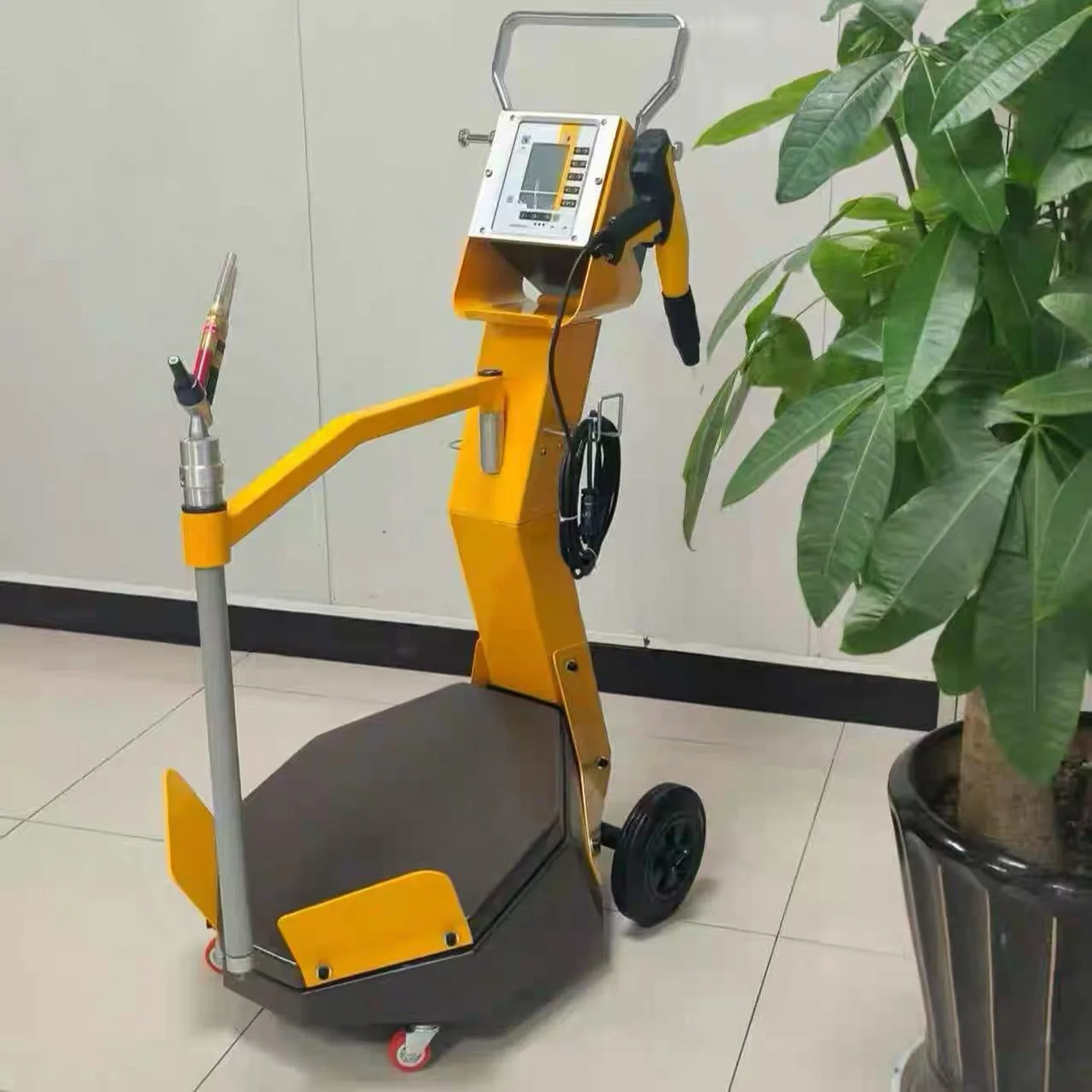 Quick Change Color Electrostatic Manual Spraying Equipment Vibrating Powder Coating Machine with Hopper