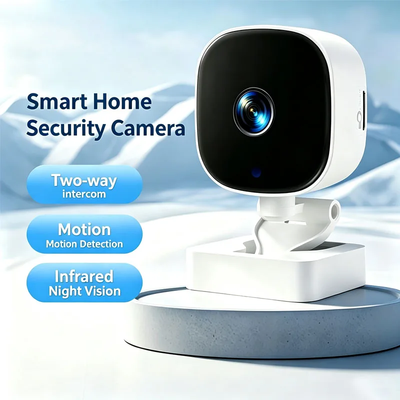 Indoor Security WiFi Camera 1080P CCTV Camera for Home/Baby/Pet Baby Monitor Motion Detection APP Control For Home