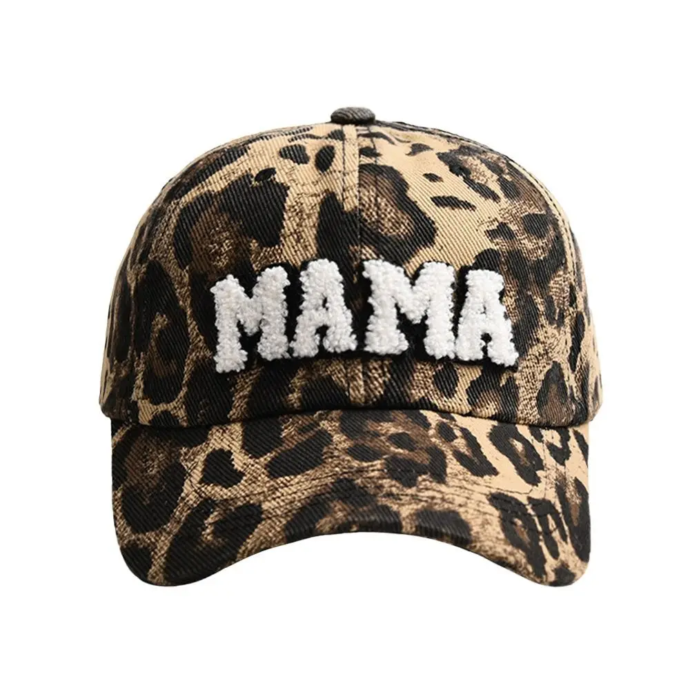 Fashion Cool MAMA MINI Letter Embroidery Hat Adjustable Spring Summer Parent Child Baseball Hats Vintage Kids Baseball Caps