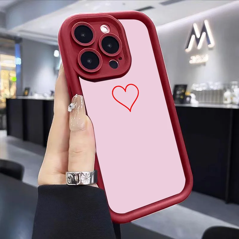 Funny pouting Love for Redmi 12R 13R K70 K60 K50 k40 K30 K20 A1 A2 Plus Pro 5G K50i Case Cover Matte Soft Plain Candy Color image 4