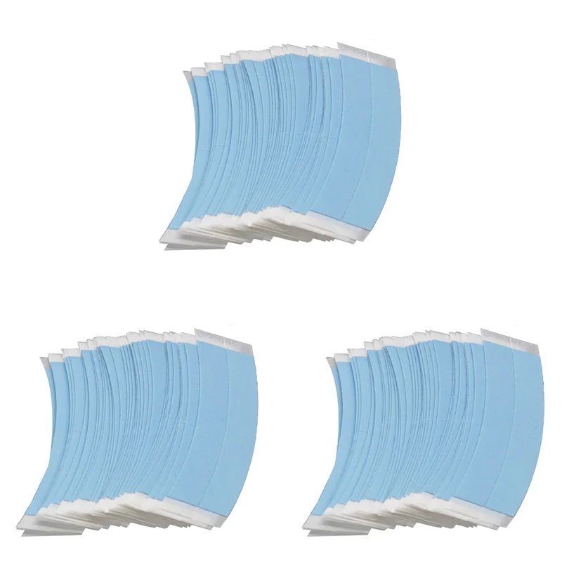 

ABZA-108Pc/Lot Strong Fixed Wig Double Tape Wig Adhesive Extended Hair Strip Waterproof With Slitting Line