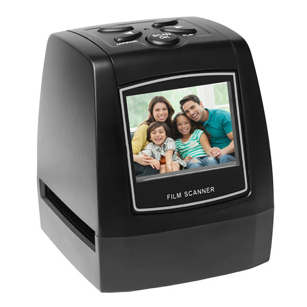 Scanner de filme negativo portátil, 35/135mm, visualizador de imagem digital, mini scanner de filme digital e slide para filme antigo para jpeg