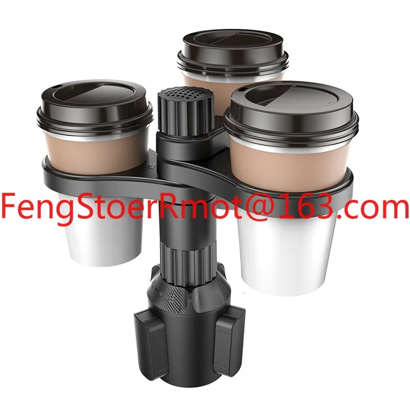 360 Rotating Insert Drinks Support Adjustable Base Car Cup Car Cup Holder Expander Adapter Mount Beverage Bottle Bracket