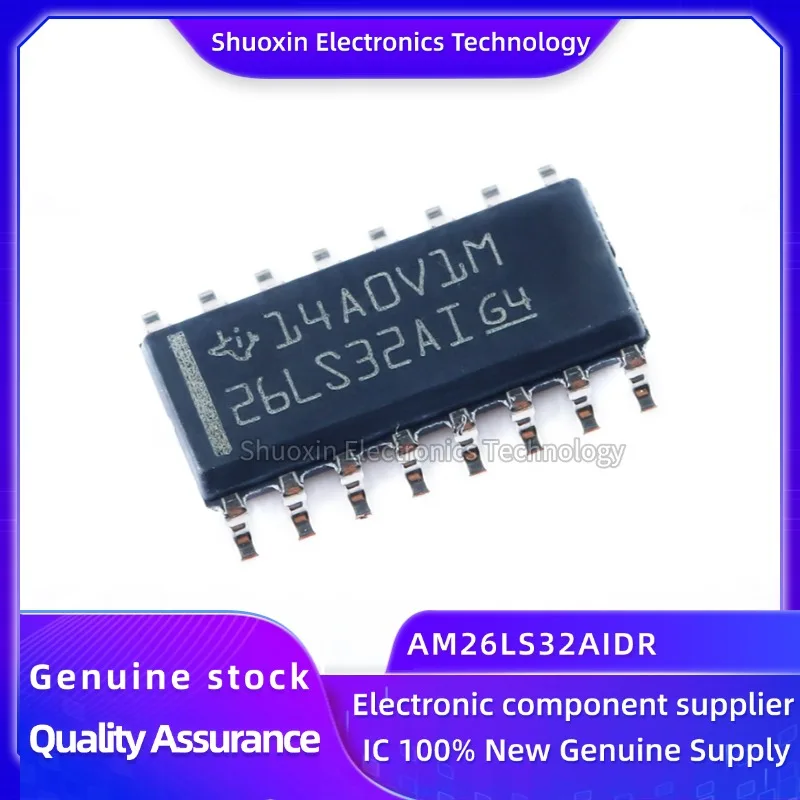 

10-100 Pieces/Batch Original Genuine Patch Am26Ls32Aidr Soic-16 Four-Way Differential Line Receiver Chip