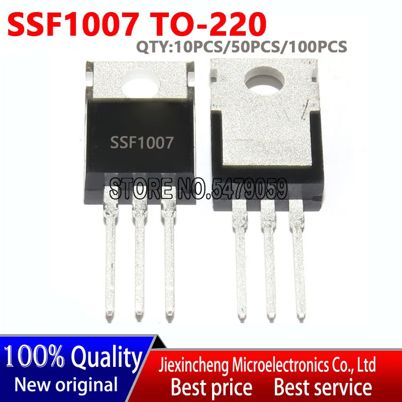 

10PCS-100PCS/LOT SSF1007 TO220 130A100V MOSFET New original