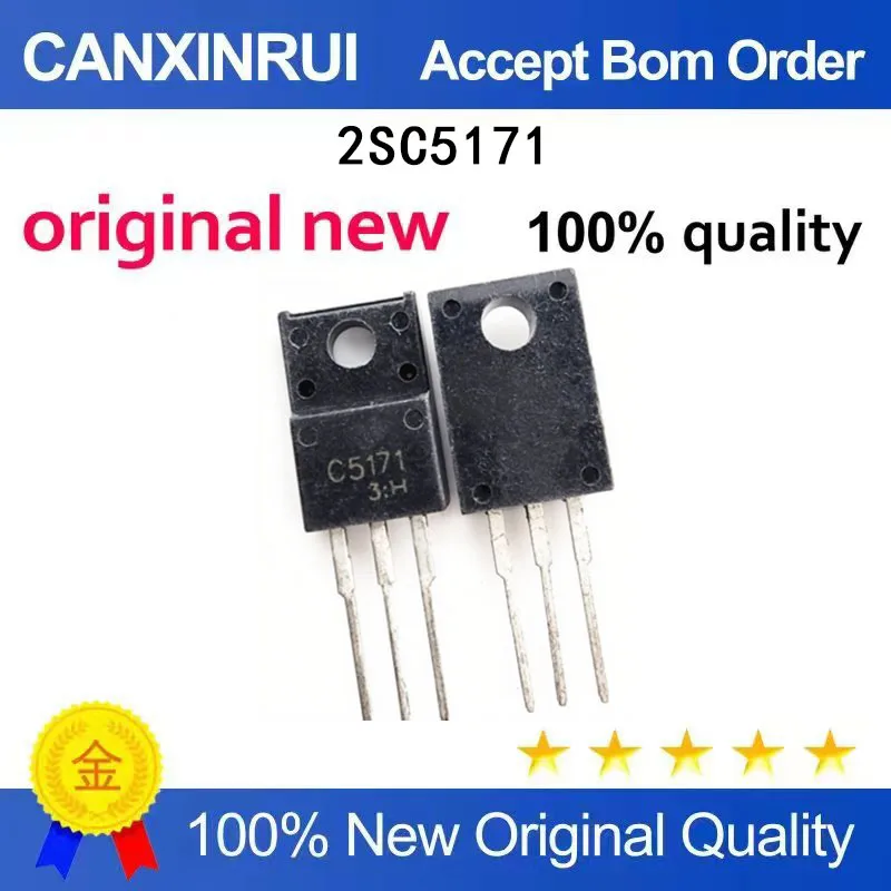 (5-100 Pieces)Brand new spot audio push tube with 3-pin C5171 2SC5171 TO-220 spot chip IC