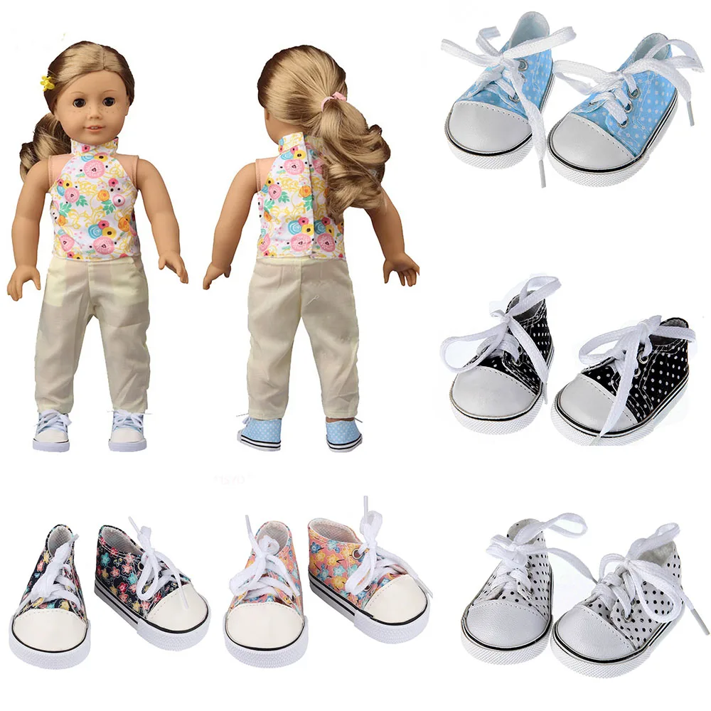 

Doll Dress Fit for 18 Inch American&Born Baby 43CM Items Doll Girls Toy Russia Doll Clothes Accessories Doll Baby Shoes