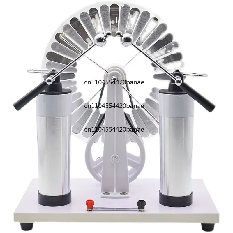 Electrostatic induction electrification Electrostatic demonstration Leiden bottle discharge Vickers starter Wechsler physical