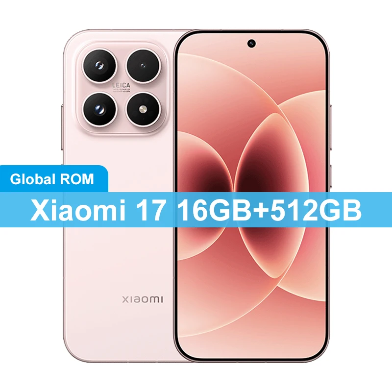 CN Global ROM Xiaomi 17 256GB/512GB 6.3 inch 1.5k OLED Screen