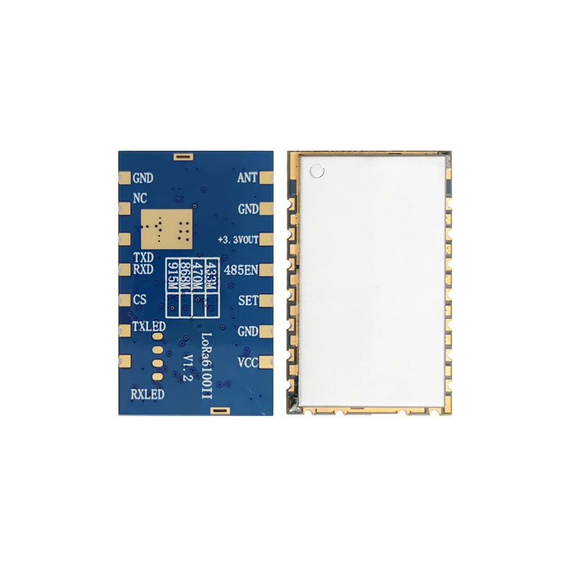 2pcs/lot Lora6100II - 2W 433MHz LLCC68 AES128 encrypted MESH network Wireless Transceiver Data transmission UART LoRa Module