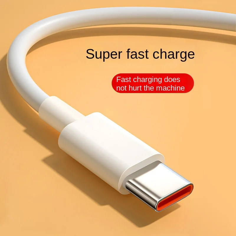 Type-C data cable 6A super fast charging data cable suitable for Xiaomi LeEco USB charging cable