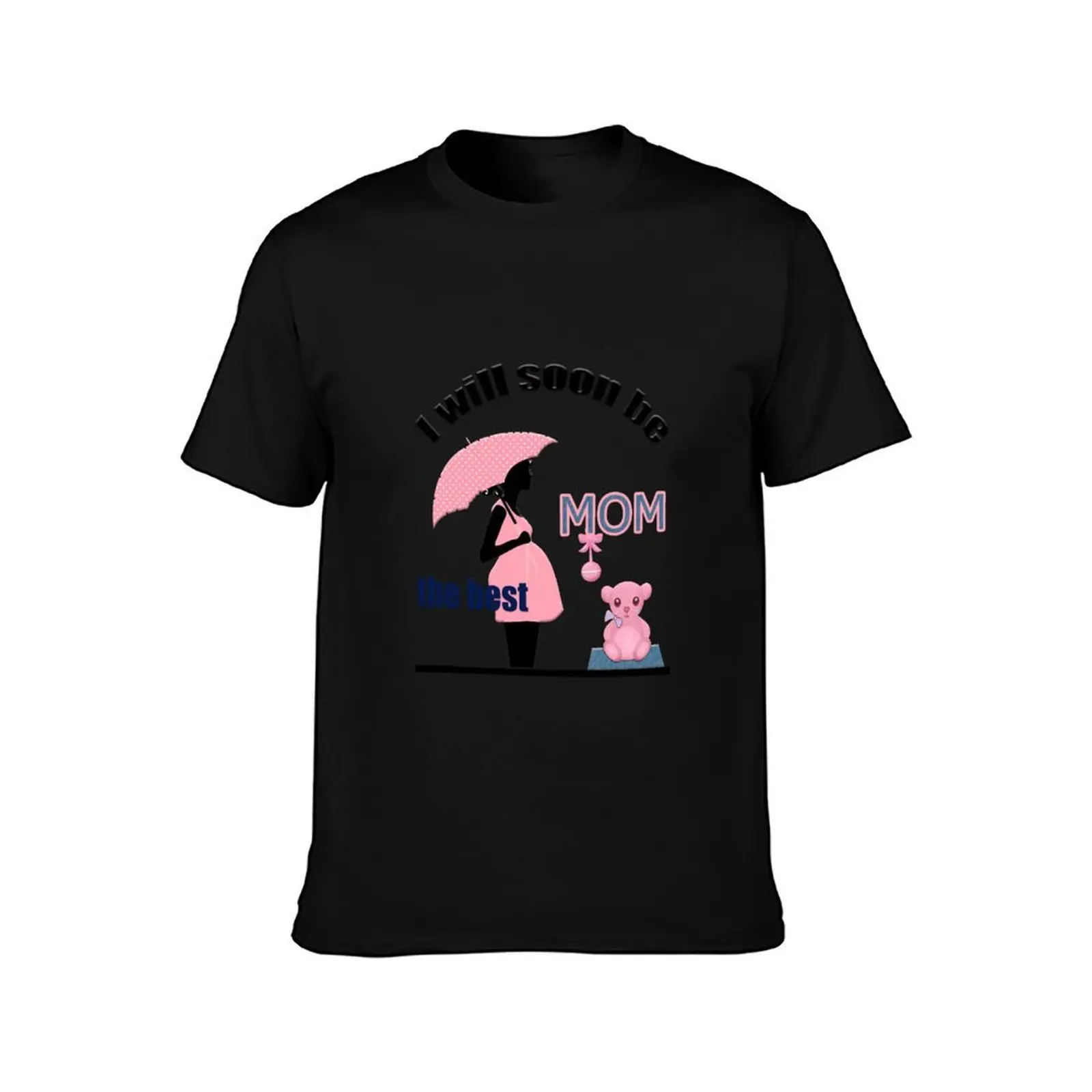 Expectant mom T-Shirt Sweat Resistant Workout Tee Shirt T-Shirt