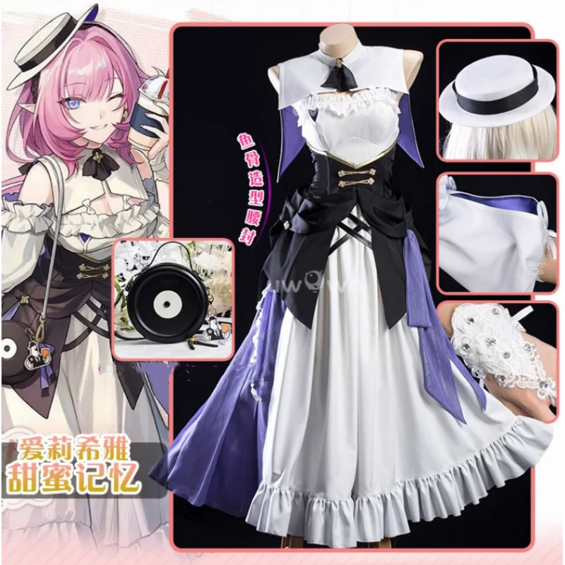 

Elysia Cosplay Costume Game Honkai Impact 3rd Anime Fashion Costumes for Women Role Play Clothing Carnival Party Suit Pre-sale