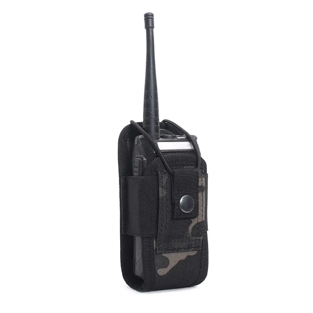 Outdoor Taktische Walkie-Talkie-Tasche für MOLLE, Multifunktionale Handytasche Taktische Hüfttasche Funkgeräte-Schutzhülle – Detail 28