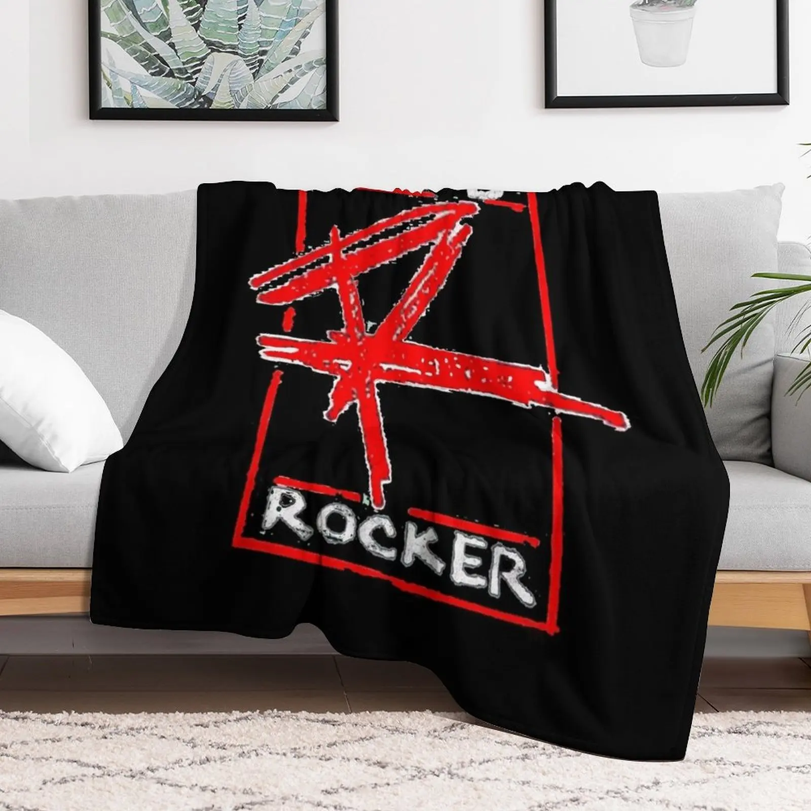 

Red Rocker Throw Blanket Thins Luxury Plaid Blankets