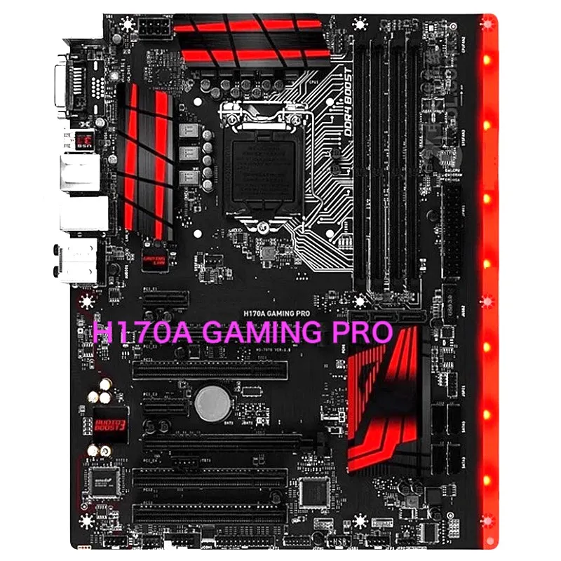 

Suitable For MSI H170A GAMING PRO Motherboard 64GB LGA 1151 DDR4 ATX Mainboard 100% Tested OK Fully Work