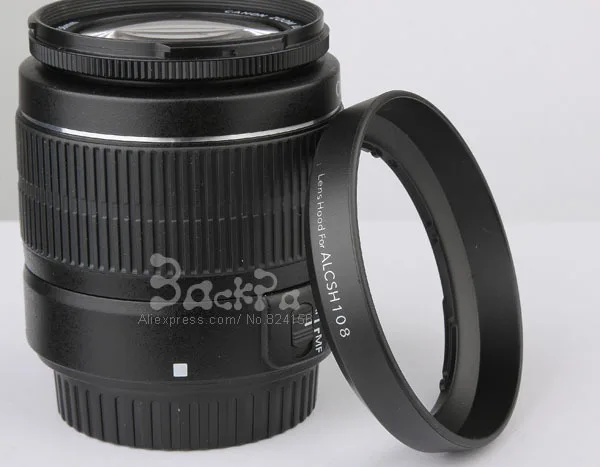 Camera Zonnekap 55mm ALC-SH108 Bajonet Past voor a200 a550 a580 a350 a900 met DT 18-55mm f/3.5-5.6 SAM Lens