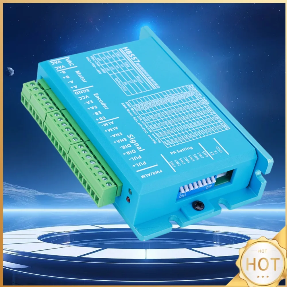 hbs57-hybrid-servo-motor-driver-ac20-80v-dc24-70v-stepper-motor-driver-controller-encoder-1000-lines-for-nema23-nema24-motor